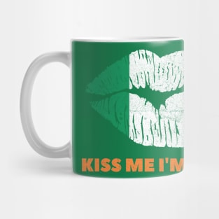 kiss me i,m irish pride lips Mug